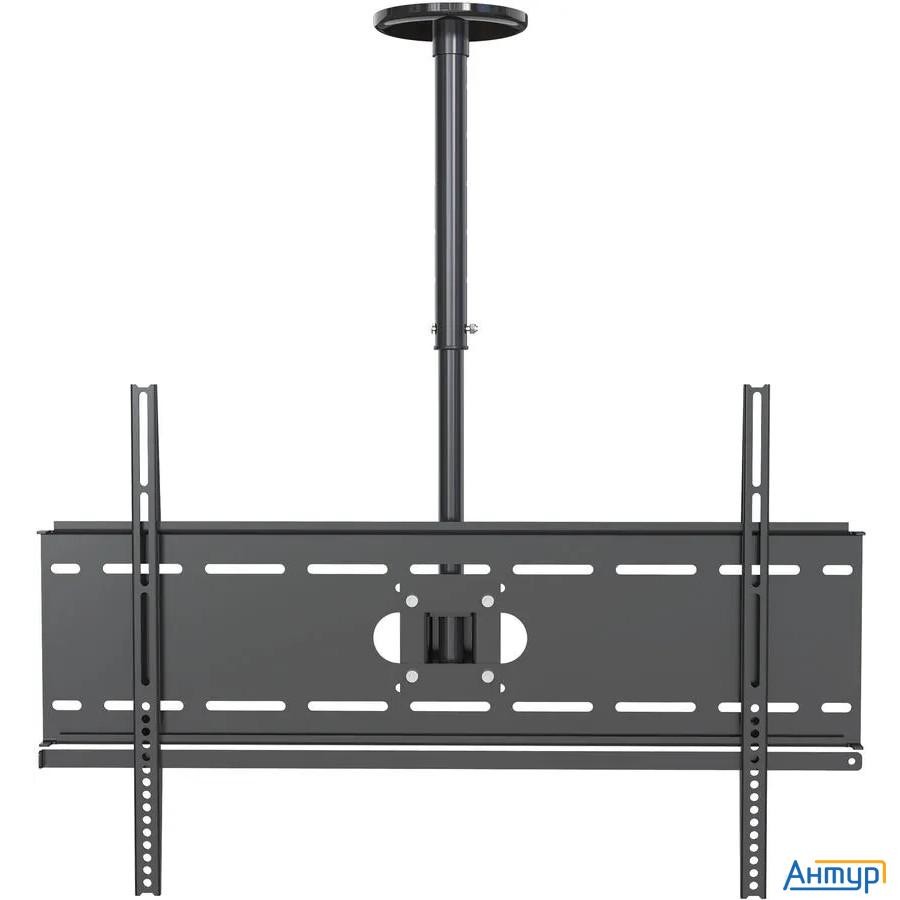 Кронштейн для телевизора Cactus Cs-cp04-r черный 37"-70" макс.81.6кг потолочный поворот и наклон