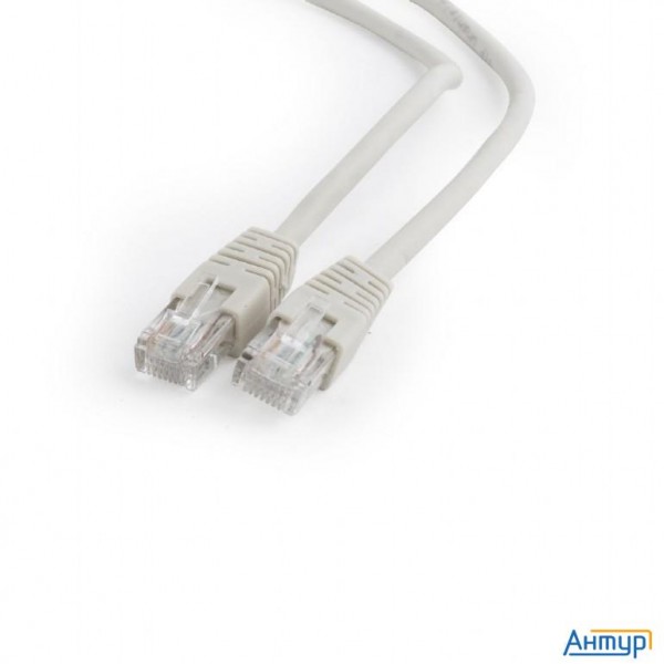 Cablexpert Патч-корд Utp Pp6u-5m кат.6, 5м, литой, многожильный (серый)