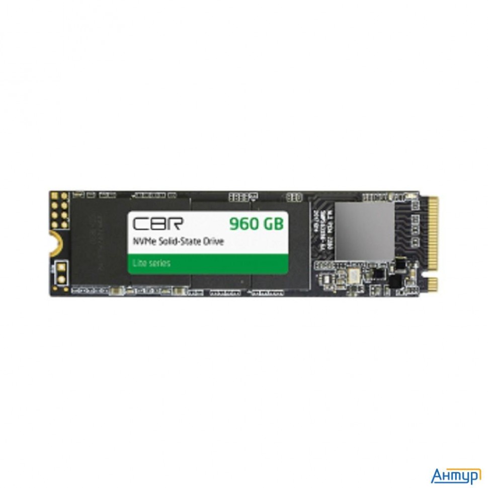 Cbr Ssd-960gb-m.2-lt22, Внутренний Ssd-накопитель, серия "lite", 960 Gb, M.2 2280, Pcie 3.0 X4, Nvme