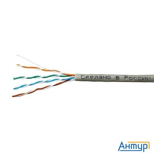 Skynet Кабель Utp Indoor 4x2x0,46, медный, Fluke Test, кат.5e, однож., (100м) Box, серый [csl-utp-4-