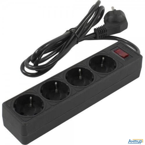 5bites Сетевой фильтр Garda Sp4b-530 4s / 3*0.75mm2 / 3m / Black