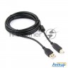 Кабель Gembird Ccf-usb2-ambm-10 Usb 2.0 кабель Pro  для соед. 3.0м Am/bm  позол.конт., фер.кол., пак