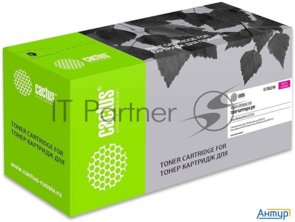 Картридж лазерный Cactus Cs-tn221m пурпурный (21000стр.) для Konica Minolta Bizhub C227/c287