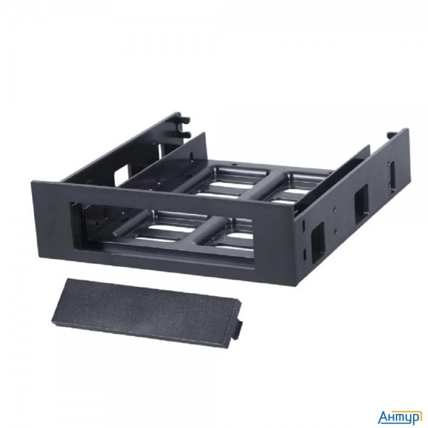 Gembird Салазки для установки Hdd/ssd 2.5''/3.5'' в отсек 5.25" , пластик, пакет (mf-35525)