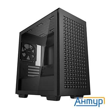 Корпус Minitower Deepcool Ch370 черный без БП Matx Tg Window 1x120mm Fan (r-ch370-bknam1-g-1)