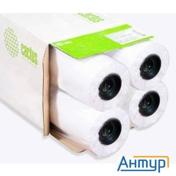 Cactus Cs-lfp80-914457e-4 Бумага Eco 914мм-45.7м/80г/м2/белый втулка:50.8мм (2") (упак.:4рул)