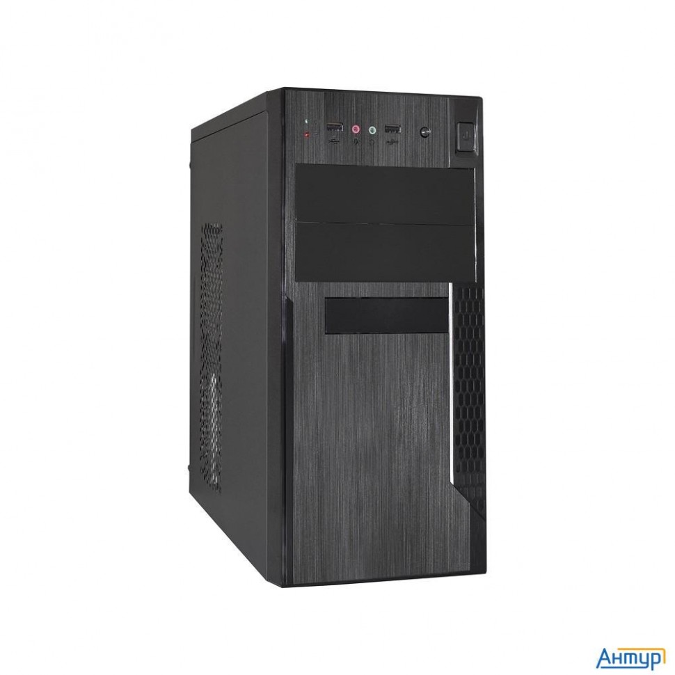 Exegate Ex283240rus Корпус Minitower Exegate Ma-373x Black, Matx <без БП> 2*usb, Audio