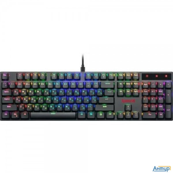 Redragon Механическая клавиатура Apas Rgb, тонкая,104 клавиши [78118]