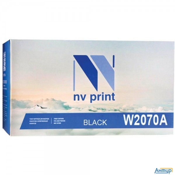Nv Print  W2070a  Тонер-картридж для Hp 150/150a/150nw/178nw/179mfp (1000k) Black