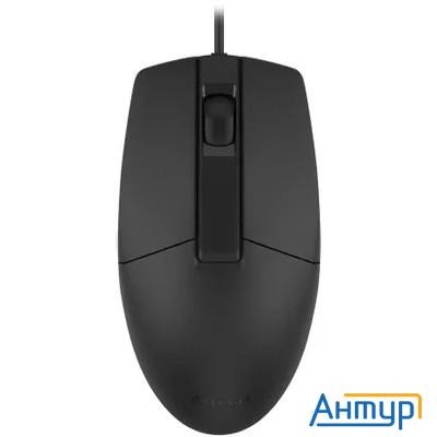 Мышь проводная A4tech Op-335s Black (usb, оптическая, 1200dpi, 3but, Silent) (op-335s)