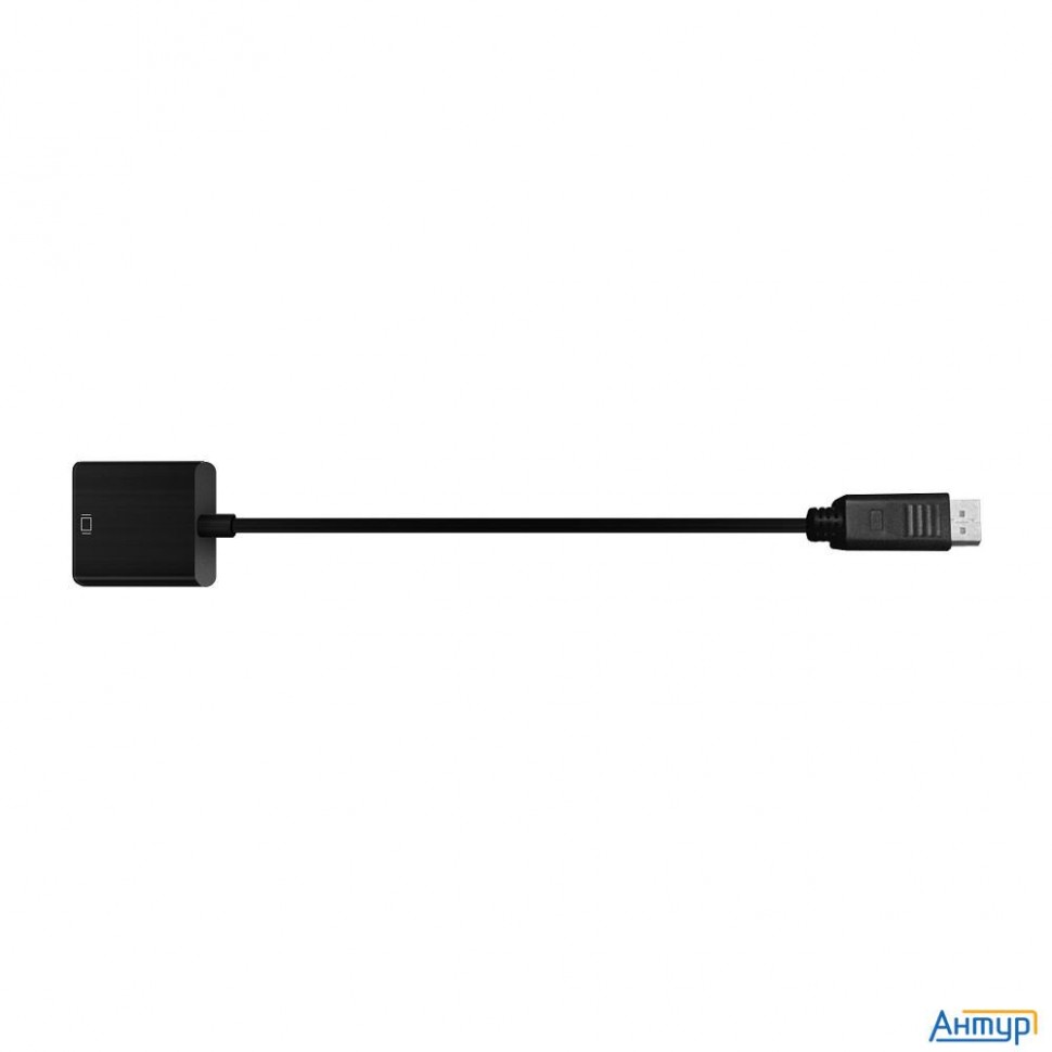 Bion Переходник с кабелем Hdmi - Displayport, 19f/20m, однонаправленный Dp->hdmi, длина кабеля 15см,