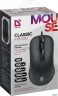 Проводная оптическая мышь Defender Classic Mb-230 4кнопки,1000/1200dpi,черный