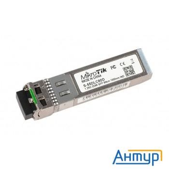 Mikrotik S-55dlc80d Модуль 1.25gbps, Sm, 1550nm, 80km, Dual Lc Connector