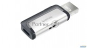 Sandisk Usb Drive 128gb Ultra Dual Sdddc2-128g-g46 (usb3.0/usb Type-c, Black)