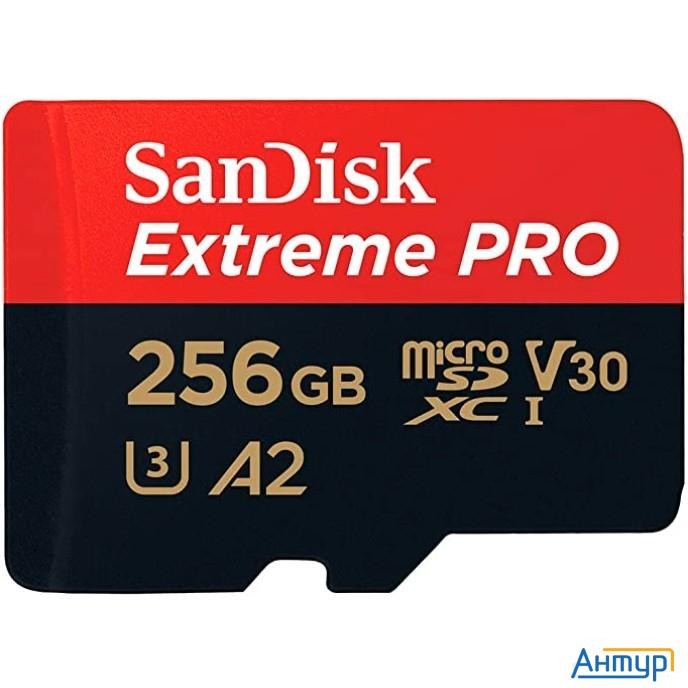 Micro Securedigital 256gb Sandisk Extreme Pro Microsdxc  + Sd Adapter + Rescue Pro Deluxe 200mb/s [s
