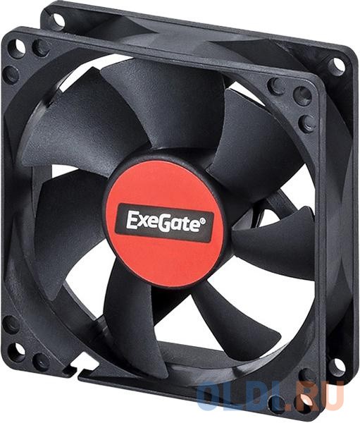 Вентилятор Exegate Extrapower Ep12025s3p, 120x120x25 мм, подшипник скольжения, 3pin, 1800rpm, 26dba