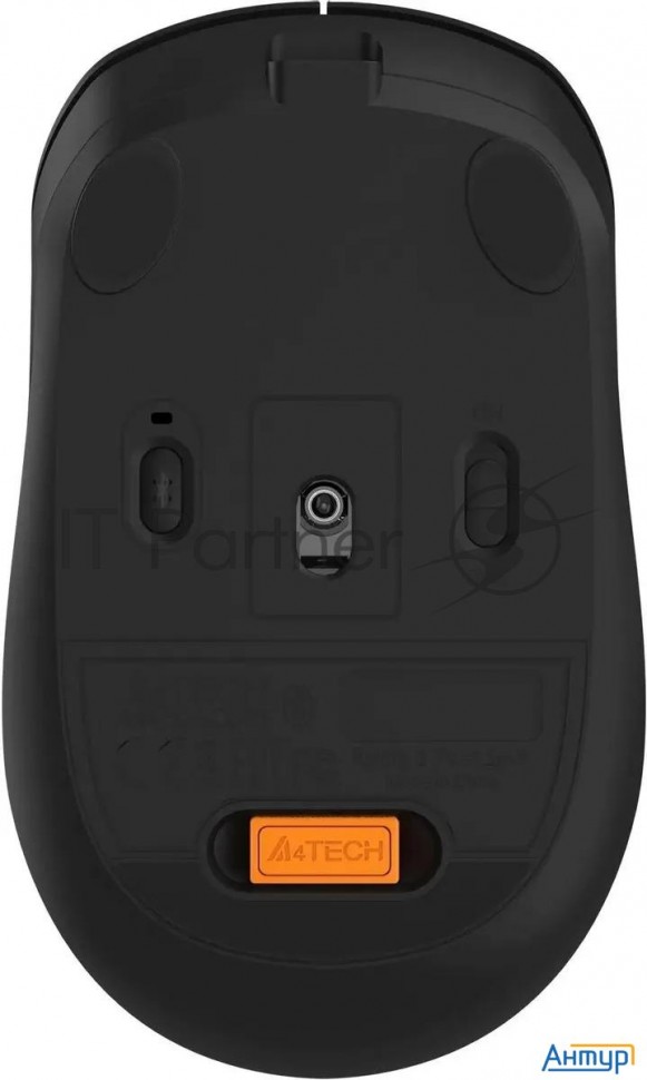 Мышь A4tech Fstyler Fb10cs черный оптическая (2000dpi) Silent беспроводная Bt/radio Usb (4but)