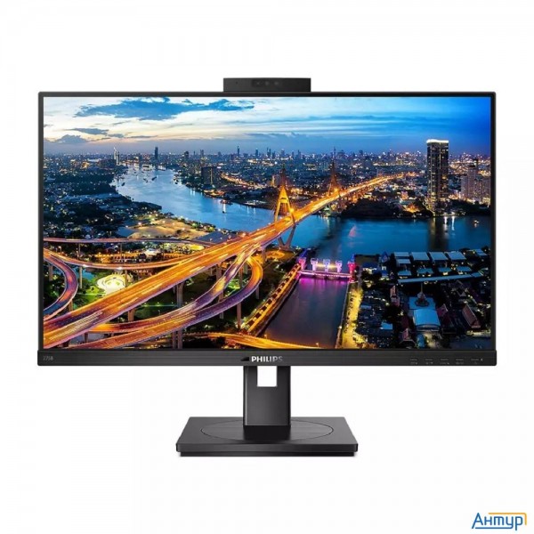 Lcd Philips 27" 275b1h черный {ips 2560x1440 75hz 4ms 78/178 300cd 1000:1 8bit Dvi Hdmi1.4 Displaypo