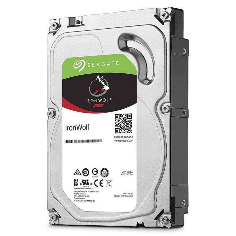 8tb Seagate Ironwolf (st8000vn004) {sata 6.0gb/s, 7200 Rpm, 256mb Buffer, 3.5",для Nas}