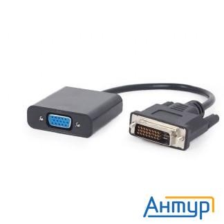 Cablexpert Переходник Dvi-d-vga Digital , 25m/15f, длина кабеля 0,2м, черный, пакет (a-dvid-vgaf-01)