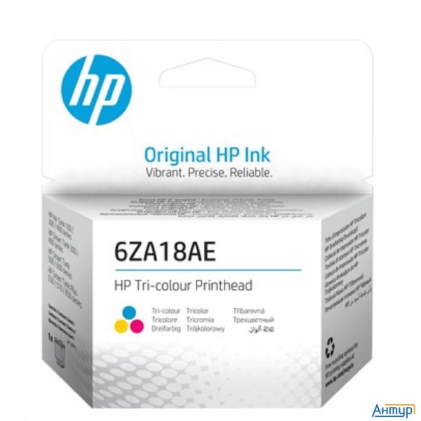 Печатающая головка Hp 6za18ae многоцветный для Hp Inktank 100/300/400 Smarttank 300/400/500/600 Smar
