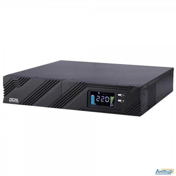 Powercom Smart King Pro+ Spr-2000 Lcd ИБП {line-interactive, 2000va / 1600w, Rack/tower, 8xc13 + 1xc