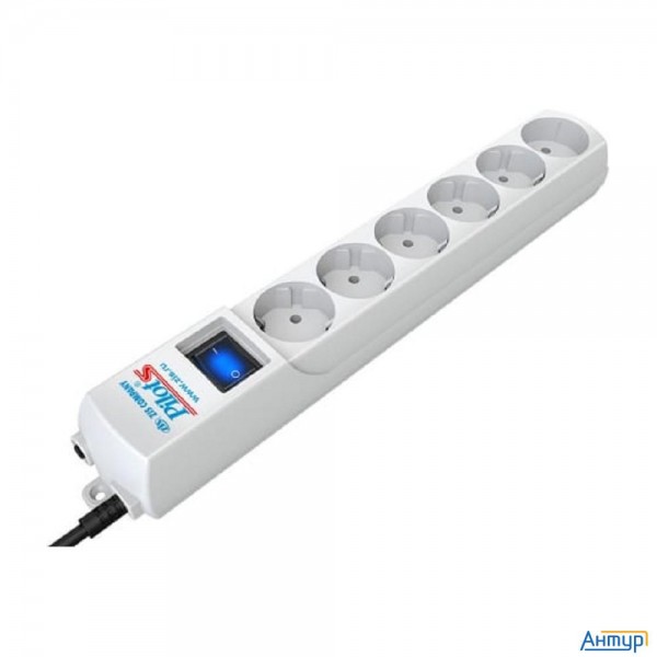 Zis Сетевой фильтр Pilot - S {5 евро, 1 росс.} 7м