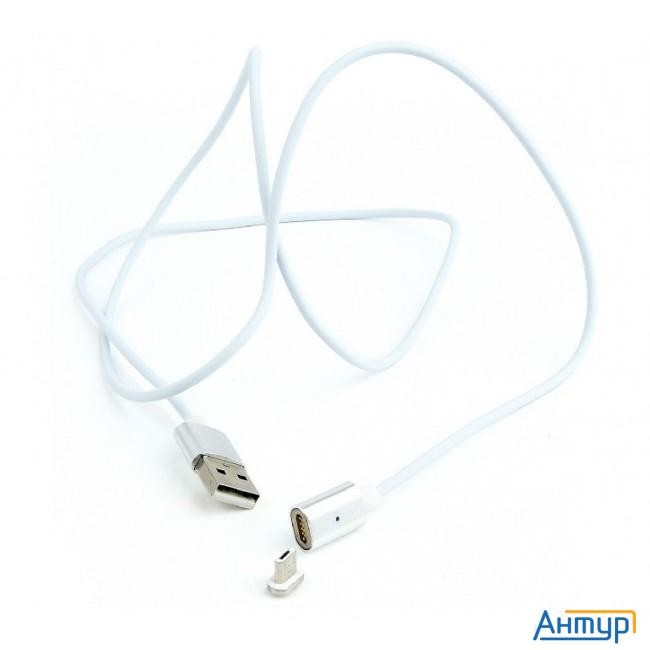 Cablexpert Кабель магнитный Usb 2.0 Cc-usb2-ammumm-1m, Am/ Microbm 5p, 1м, алюминиевые разъемы, коро