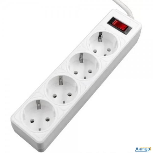 5bites Сетевой фильтр Garda Sp4w-518 4s / 3*0.75mm2 / 1.8m / White