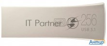 Флеш диск  256gb Usb Drive <usb 3.1> Samsung Bar Plus (up To 300mb/s) (muf-256be3/apc)