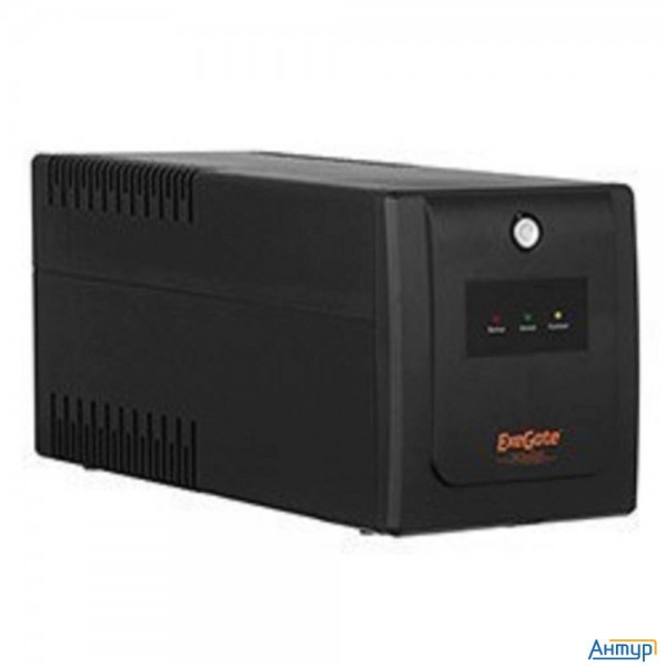 Exegate Ep285597rus ИБП Exegate Specialpro Unb-650.led.avr.euro.rj.usb <650va/360w, Led, Avr, 2 евро