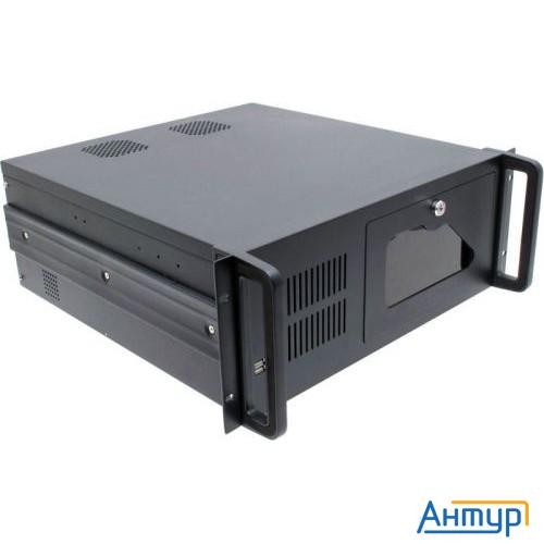 Procase Eb445-b-0 Корпус 4u Rack Server Case, черный, дверца, без блока питания, глубина 450мм, Mb 1