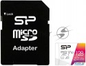 Флеш карта Microsd 128gb Silicon Power Elite A1 Microsdxc Class 10 Uhs-i U3 100 Mb/s (sd адаптер)