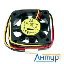 Вентилятор 40x40x10, шнур 25см, 3pin [d40sm-12a-25]