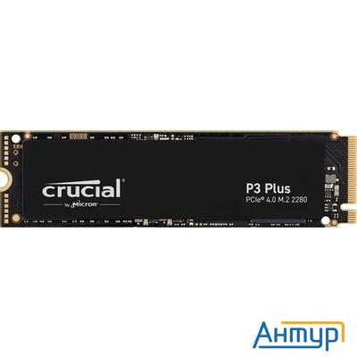 Crucial Ssd 1000gb P3 Plus Ct1000p3pssd8 M.2 2280 Pcie Nvme 4.0 X4