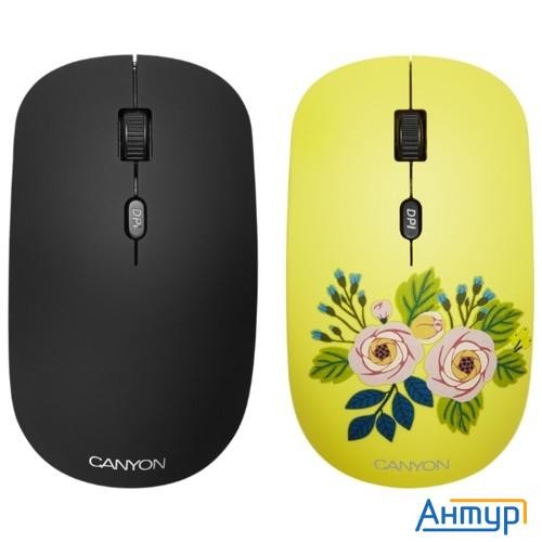 Canyon Cnd-cmsw400r (wireless Optical  Mouse With 4 Buttons, Dpi 800/1200/1600, 1 Additional Cover(r