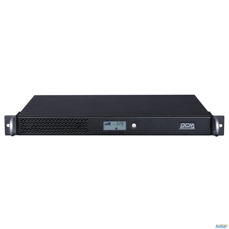Powercom Smart King Pro+ Spr-700 ИБП {line-interactive, 700va/560w, Rack 1u, 6xc13, Serial+usb, Smar
