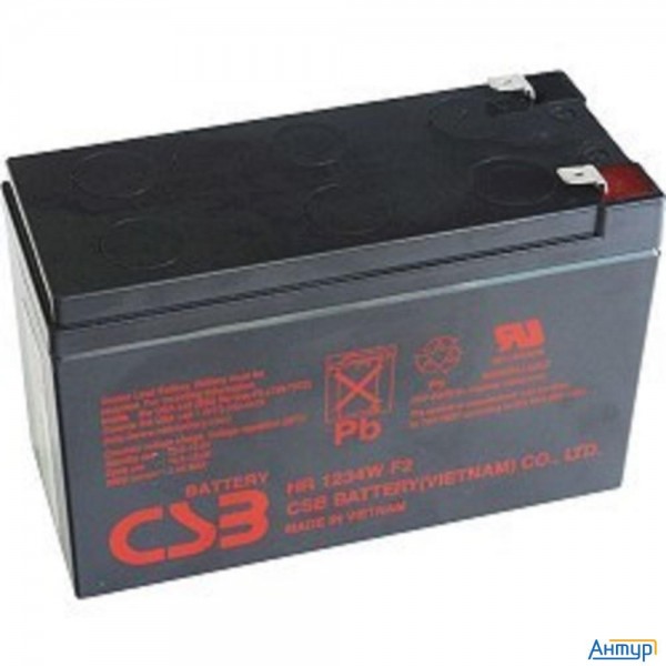 Csb Батарея Ups123607 (12v 7.5ah) F2 (средний срок службы составляет до 5 лет)