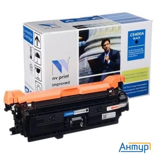 Nv Print Ce400a Картридж для Hp Clj Color M551/m551n/m551dn/m551xh5 (5500 стр.) чёрный, с чипом