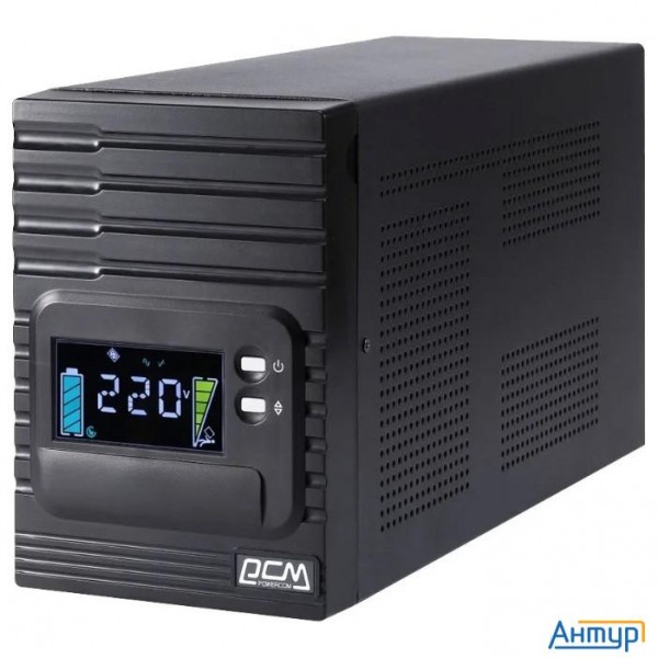 Ups Powercom Spt-1500-ii Lcd/spt-1500 Lcd {line-interactive, 1500va/1200w, Lcd, Snmp Slot}