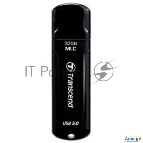 Флеш Диск Transcend 32gb Jetflash 750 Ts32gjf750k Usb3.0 черный