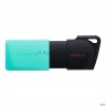 Флеш Диск Kingston 256gb Datatraveler Dtxm Dtxm/256gb Usb3.2 черный/зеленый