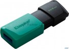 Флеш Диск Kingston 256gb Datatraveler Dtxm Dtxm/256gb Usb3.2 черный/зеленый