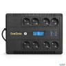 ИБП Exegate Neo Smart Bu-600.lcd.avr.5sh <600va/360w, цветной Lcd-дисплей, Avr, 5*schuko, Black>