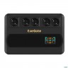 ИБП Exegate Neo Smart Bu-600.lcd.avr.5sh <600va/360w, цветной Lcd-дисплей, Avr, 5*schuko, Black>