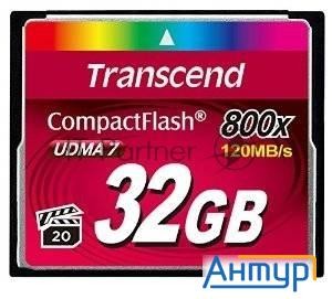 Флеш карта Cf 32gb Transcend, 800x