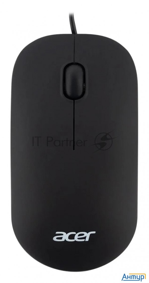 Мышь Acer Omw122 черный оптическая (1200dpi) Usb (3but)