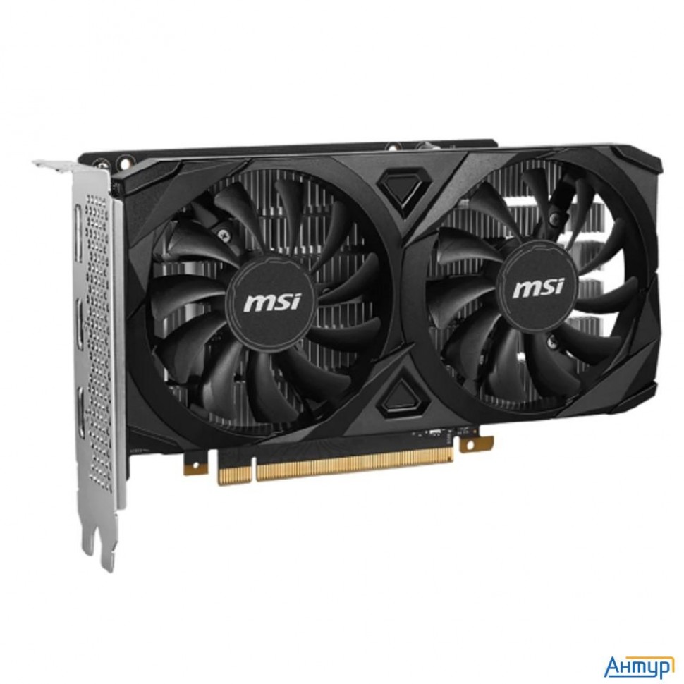 Видеокарта Msi Pci-e 4.0 Rtx 3050 Ventus 2x 6g Oc Nvidia Geforce Rtx 3050 6gb 128bit Gddr6 1492/1400