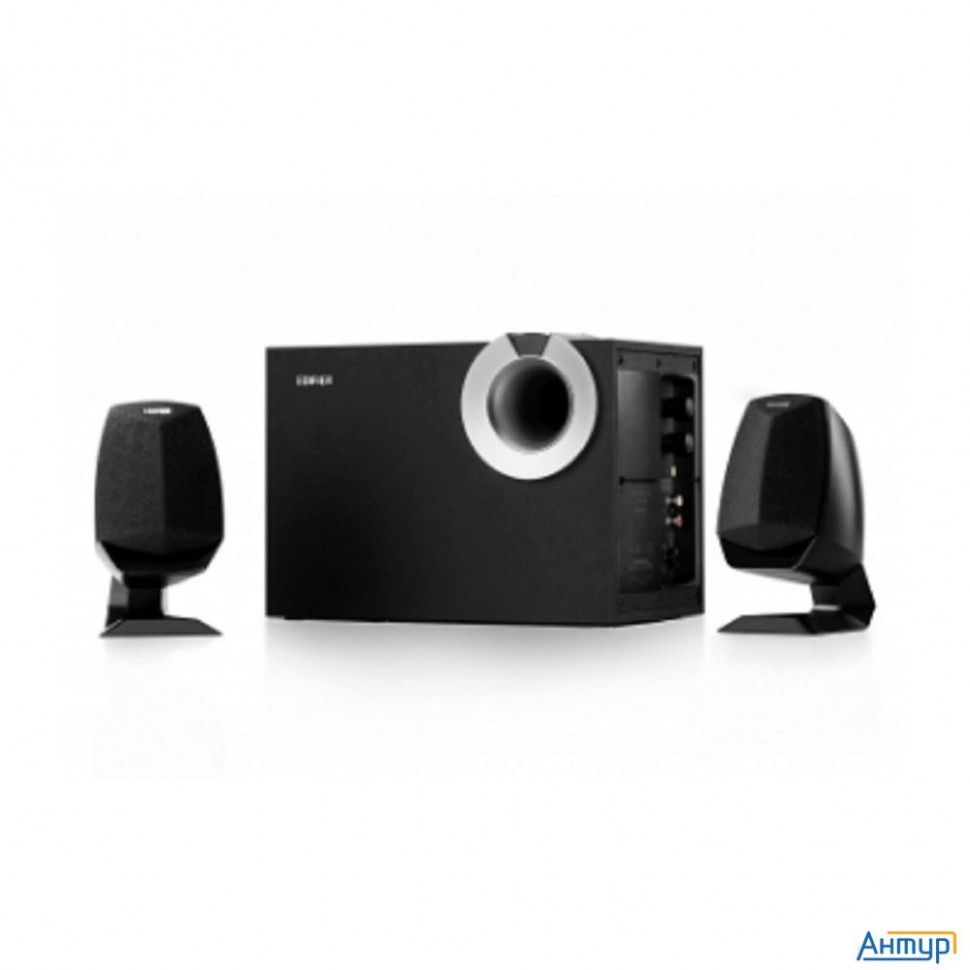 Edifier M201bt Black {2 сат. + сабвуфер, 34w Rms, 63 Гц - 20 кГц, Aux, Bluetooth}
