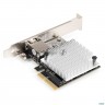 Сетевой адаптер Exegate Exe-107s (pci-e X4 V3.0, 1xrj45, Utp 100mbps/1000mbps/2.5gbps/10gbps Marvell